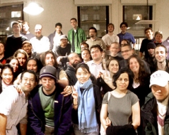 Winter 2004 panorama photo of ITP students